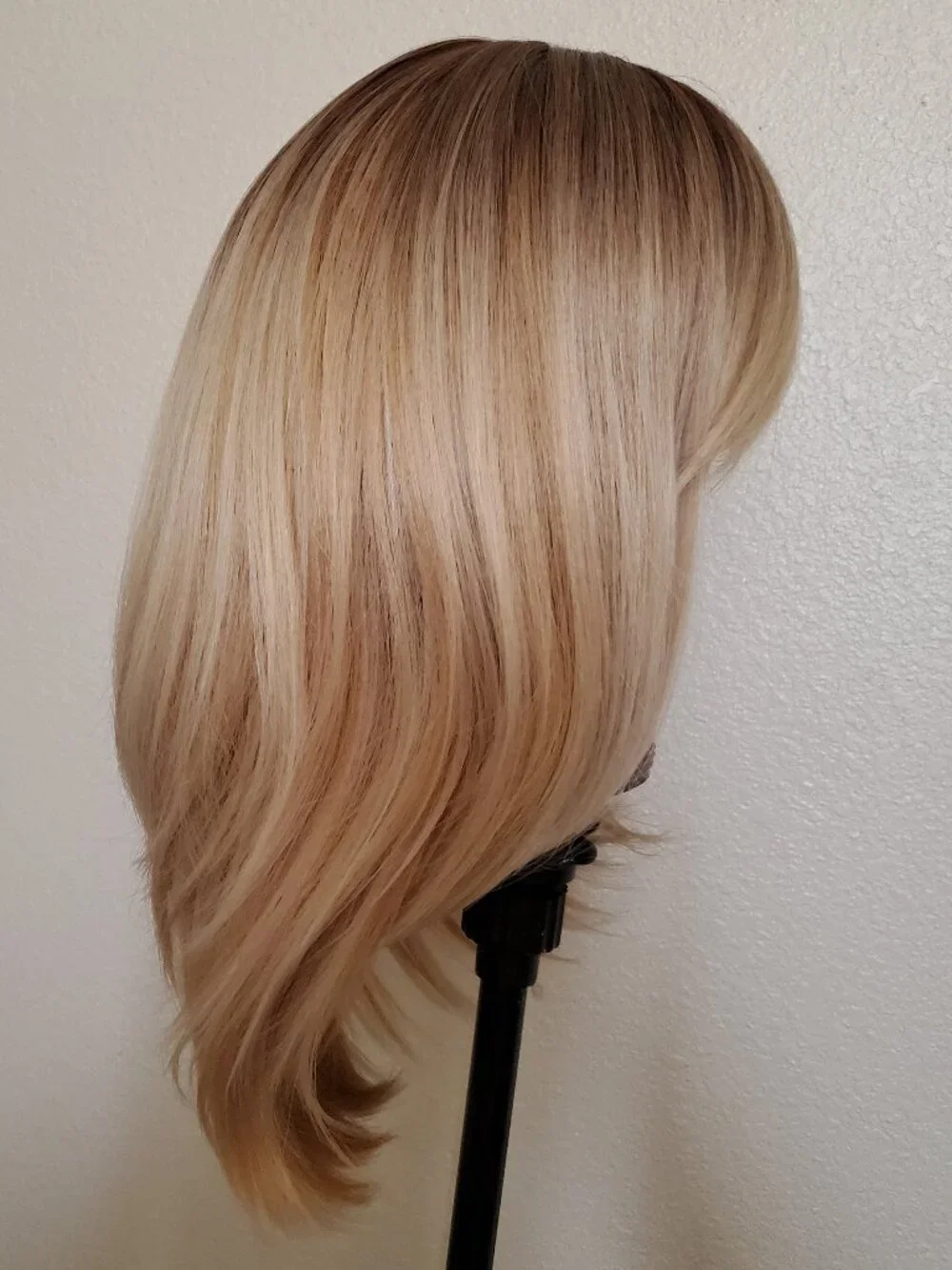 Haircube Realistic Blonde Synthetic Wig